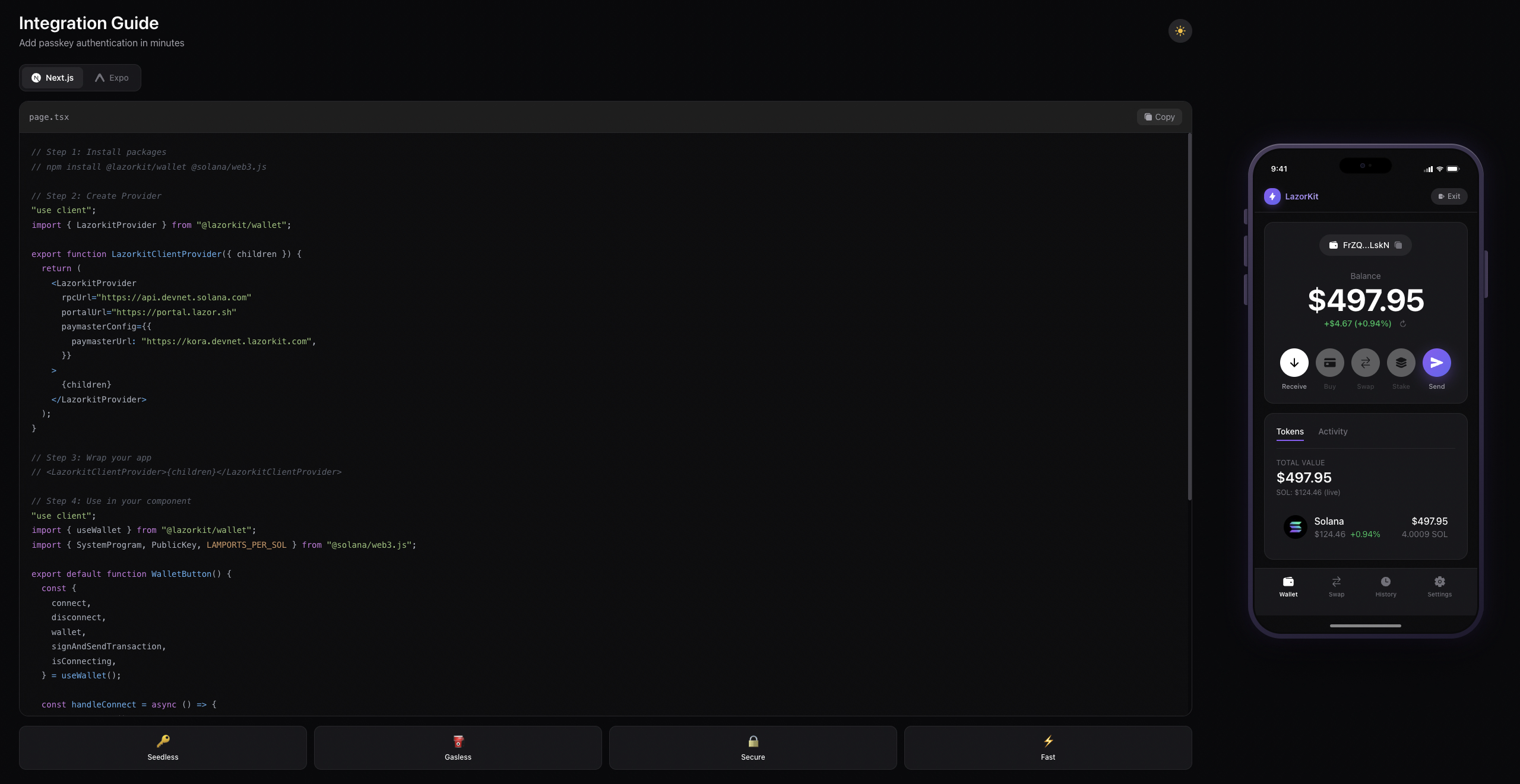 LazorKit Integration